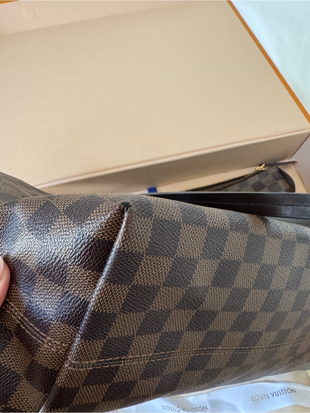 Louis Vuitton Iena MM Damier Ebene - Picture 8 of 16